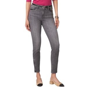 WHBM High-Rise Croc Skinny Ankle Jeans size 14 NWT